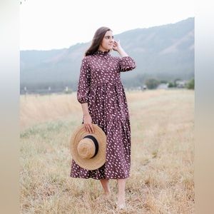 Dainty Jewells Brown Maxi Dress XXL